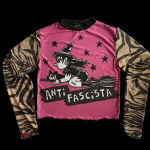 Antifascista mesh shirt